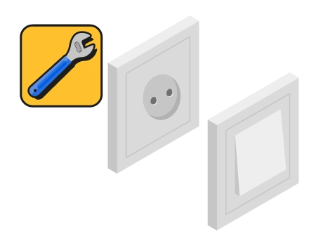 Socket / light switch