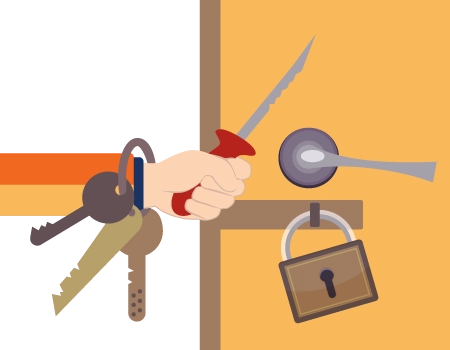 Change lock