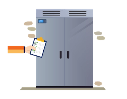Professional fridge